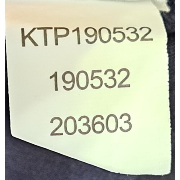 J.Jill Women's XL Petite Long Sleeve Navy Eyelet Edged Square Neck Top - Picture 9 of 9